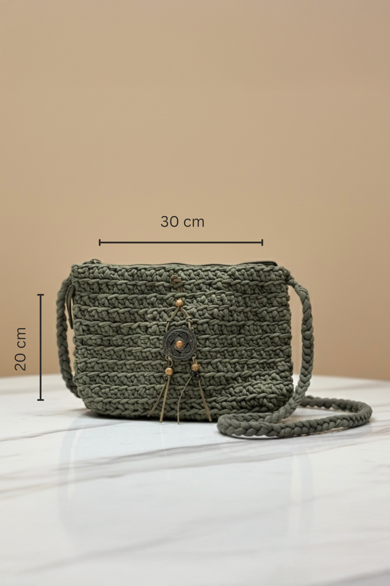 Handmade crochet bag