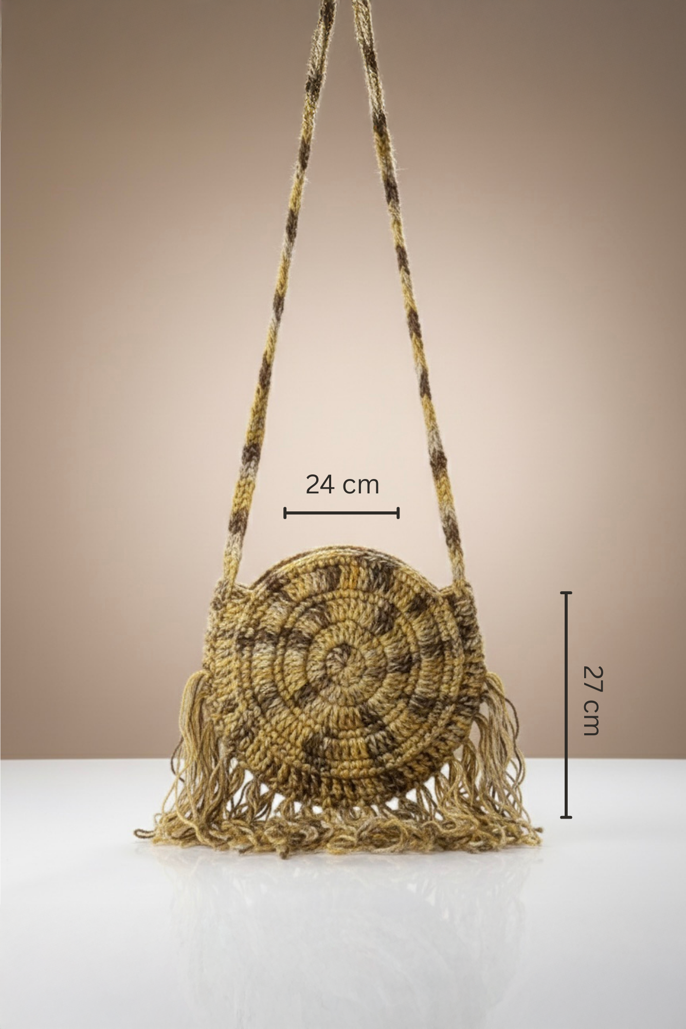 Handmade crochet bag