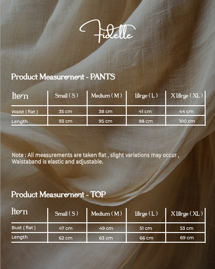 Double voile pure cotton  set
