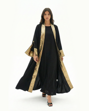 Black & Gold Kaftan