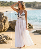 Handmade crochet beach dress