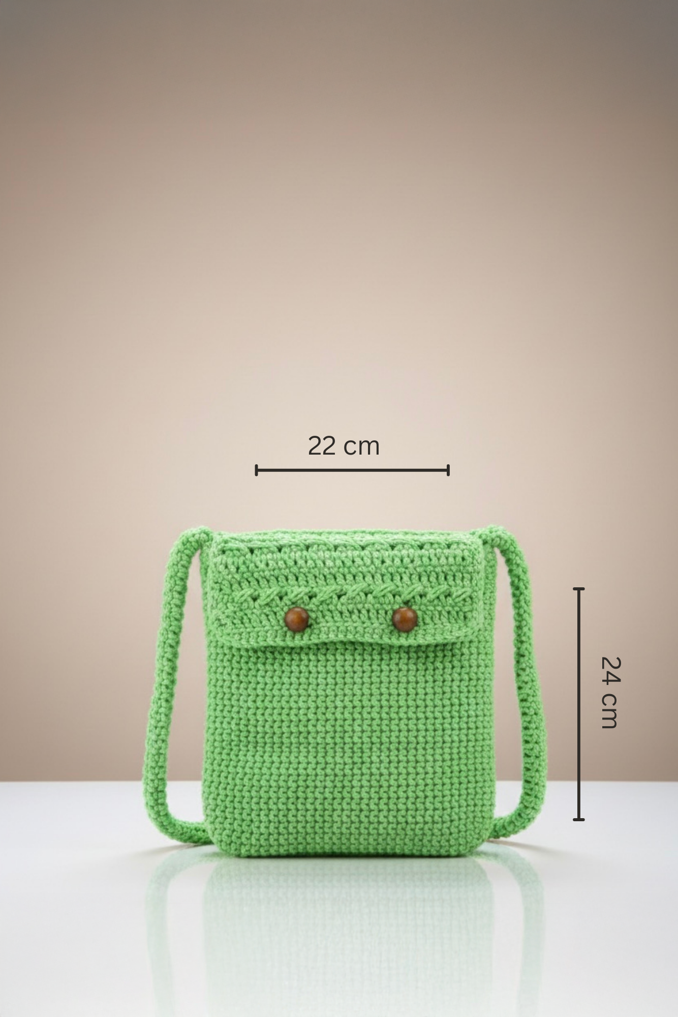 Handmade crochet bag