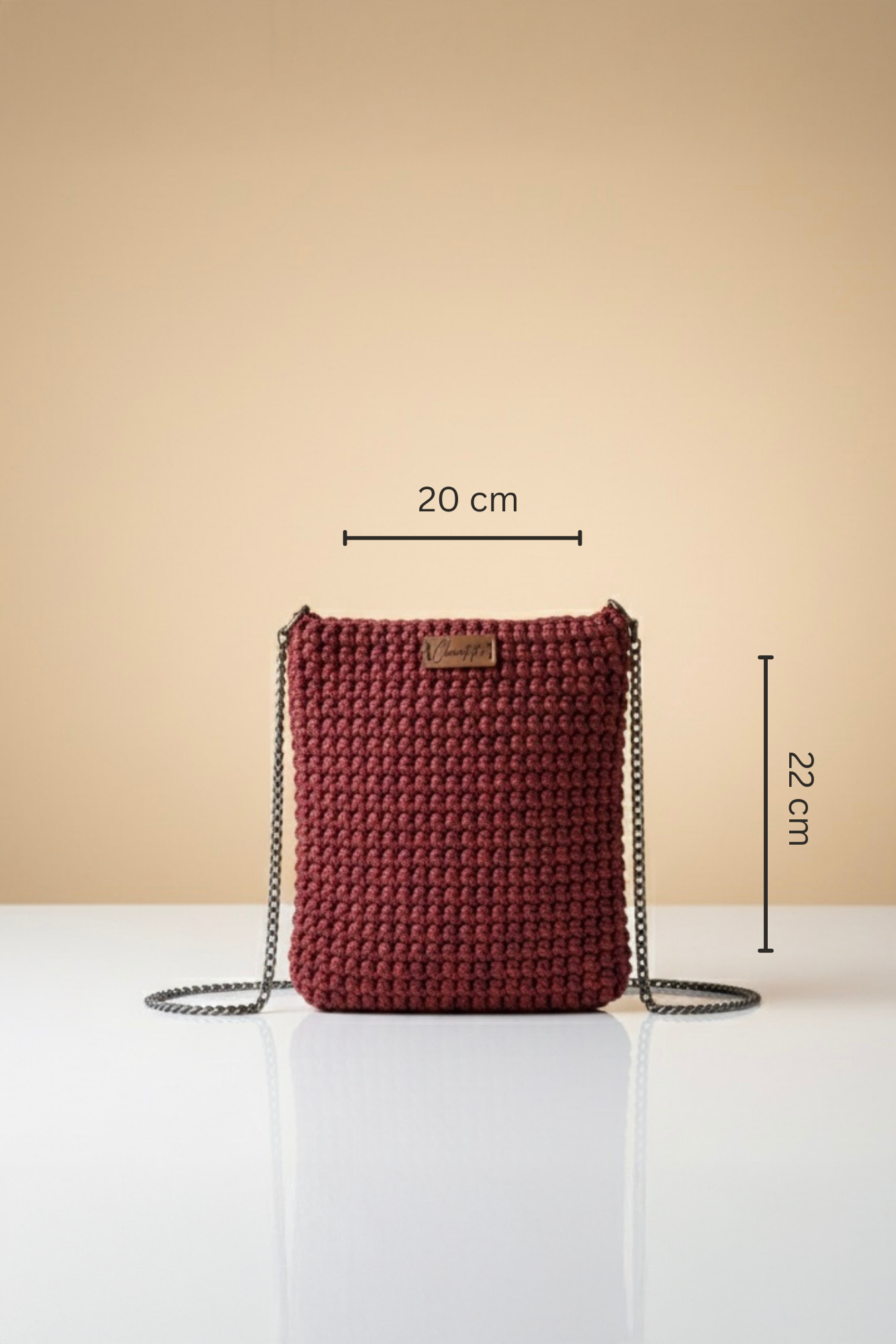 Handmade crochet bag