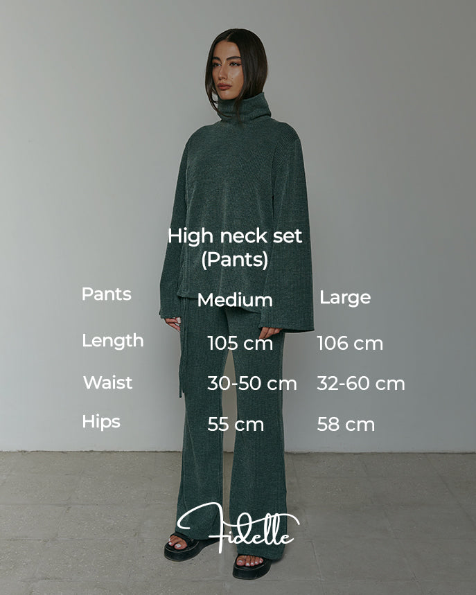 High neck set