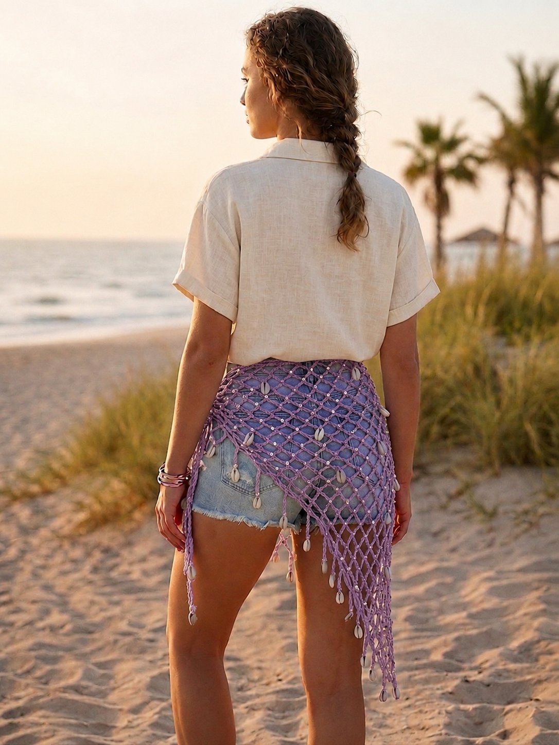 crochet multi use cover-up