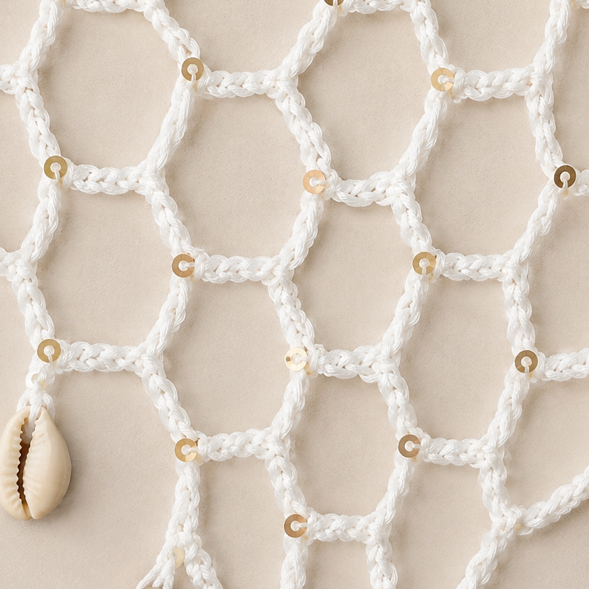 Crochet multi-use coverup -white