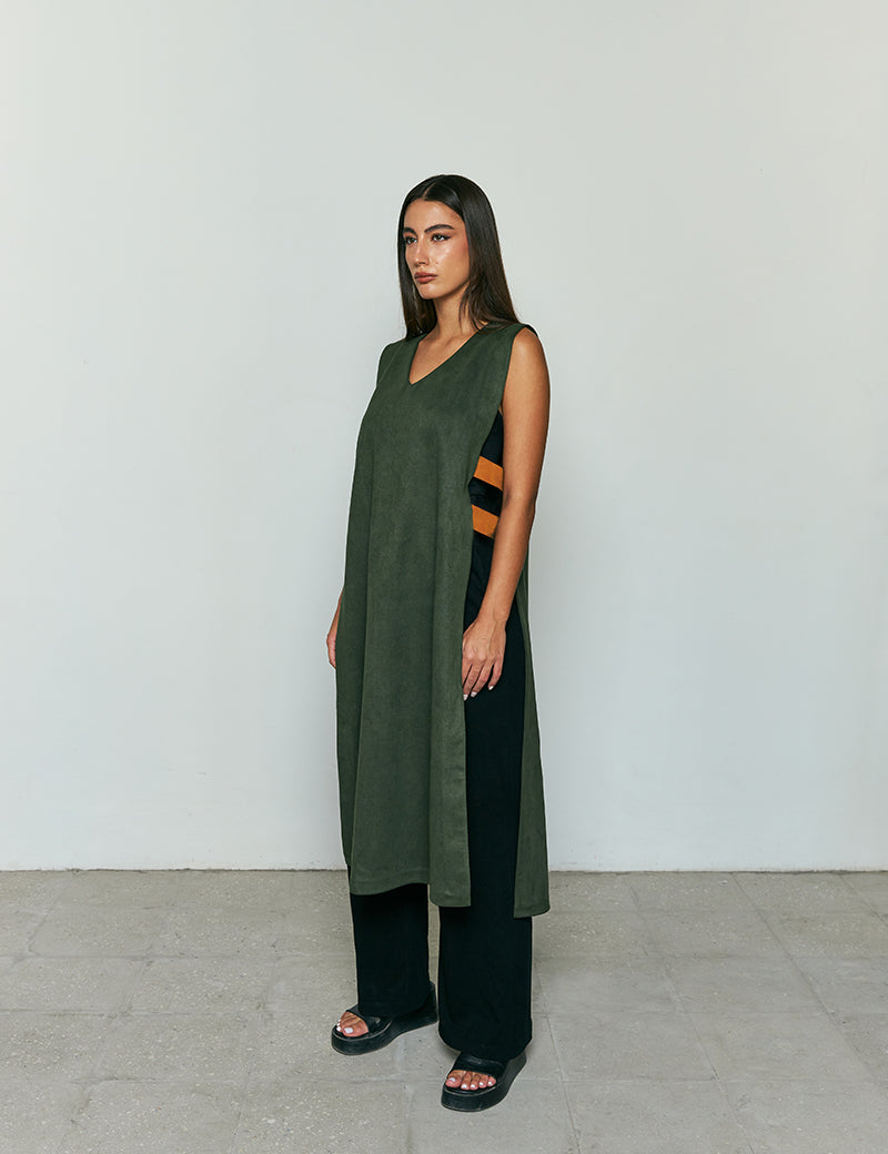 Long side strap overlay