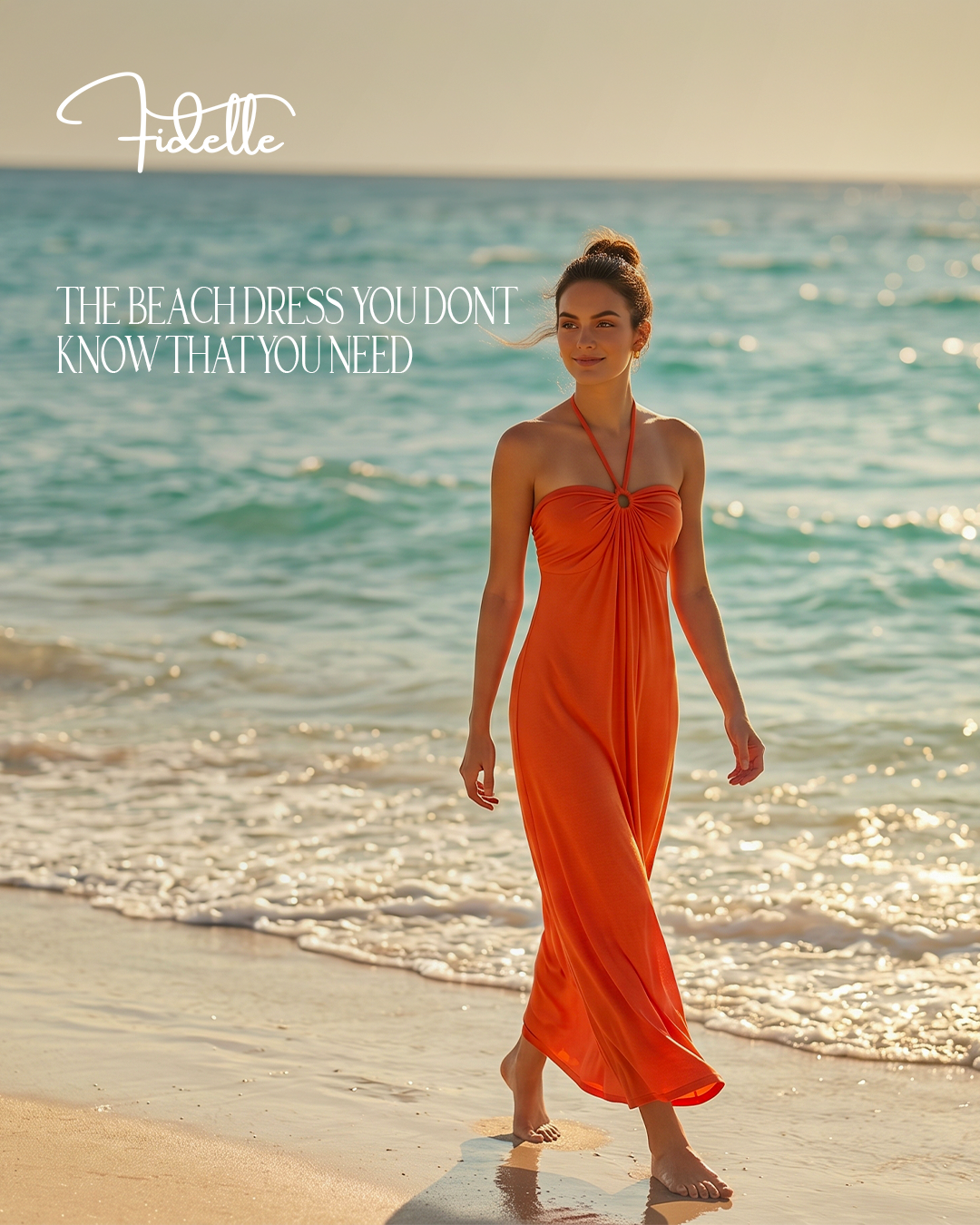 Cotton maxi dress