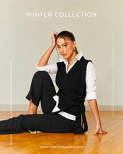 short Side tie overlay top